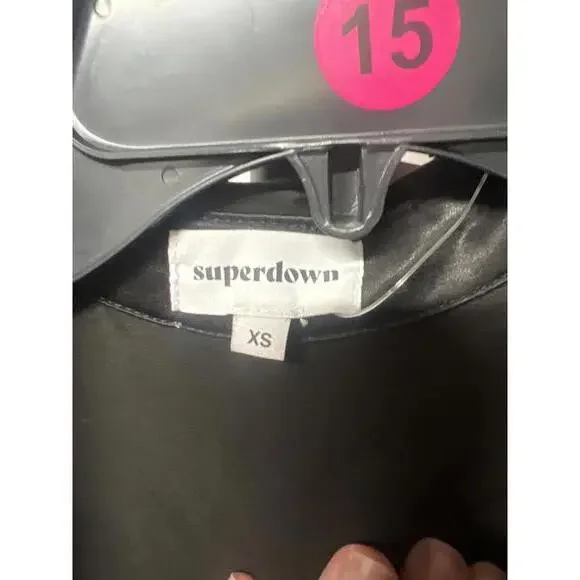 superdown sophie draped mini dress - Picture 4 of 7